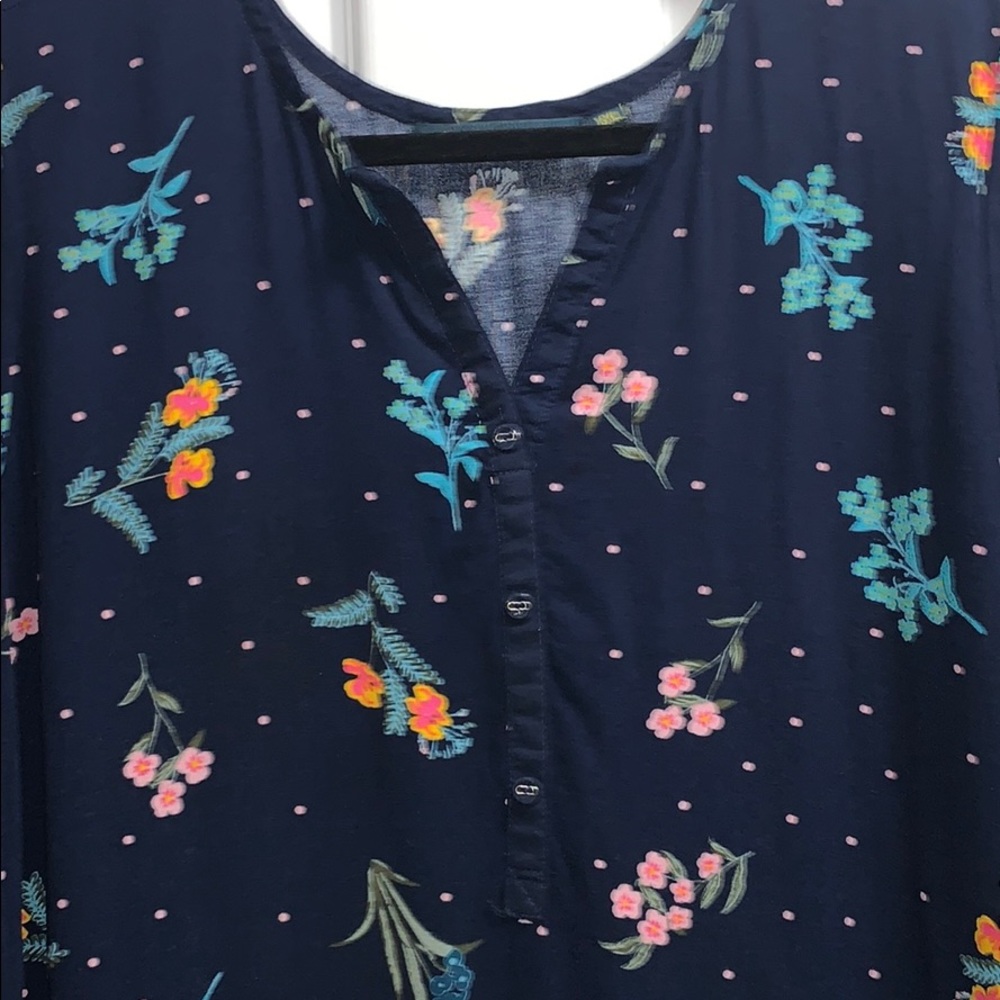 Avaasa navy blue floral dress - Picture 3 of 3